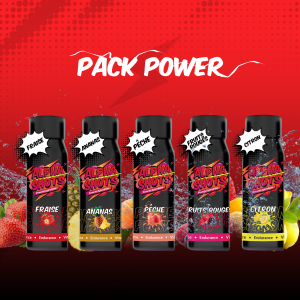 Pack Power Alpha Shot – 5 Saveurs Intenses et Fruitées 🍓🍍