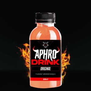 Aphrodrink - boisson aphrodisiaque naturelle ultra puissante avec gingembre, petit cola, tongkat ali, citron et miel, effets en 30 minutes pour 24 à 48 heures