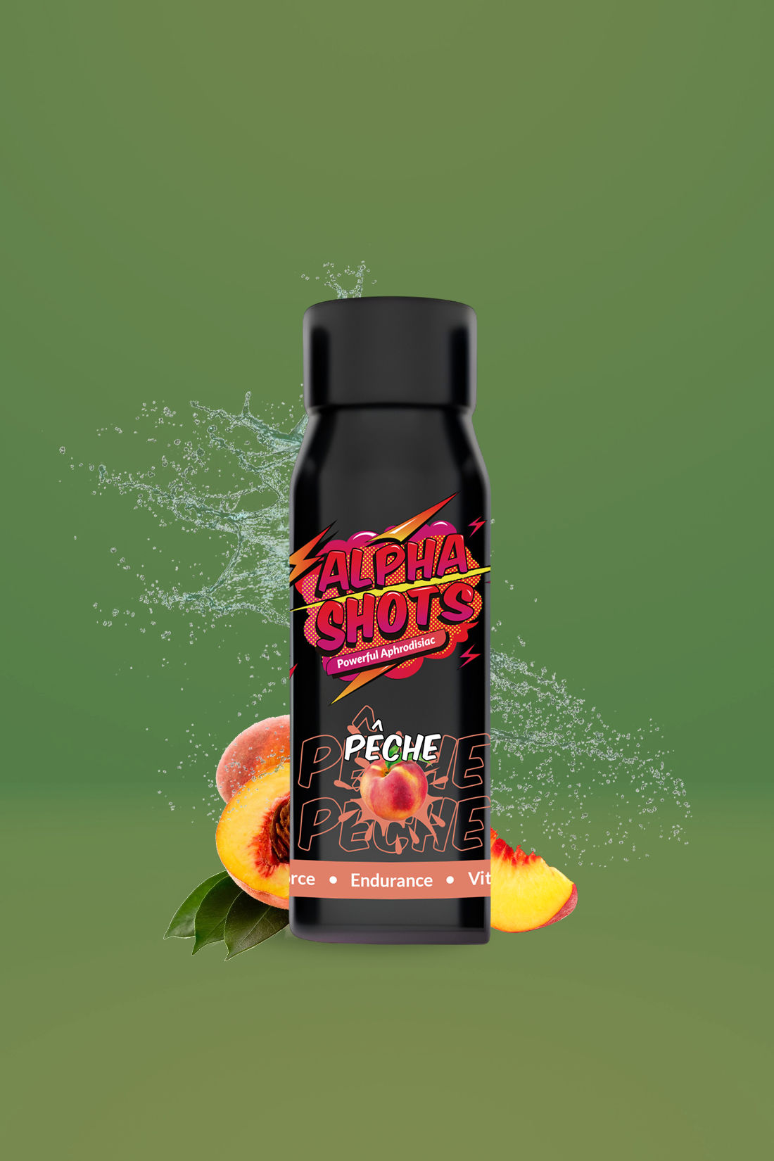 Shot aphrodisiaque naturel pour la libido Shot aphrodisiaque naturel pour augmenter l'énergie et la libido, à base de plantes.
